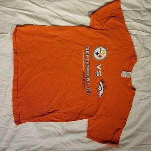 Super bowl 2012 (Broncos VS.Stealers) T-shirt SZ L